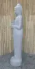  Product image 4 of the product “Standing Buddha made of Riverstone in Dharmachakra position - gesture of wheel of the teaching of Dharma. About 180cm height. ”